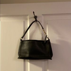 Coach leather clutch